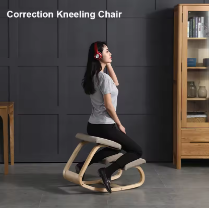 Corrective Kneeling Chair Posture Correction Learning Chair To Correct Sitting Posture Computer Chair Solid Wood Rocking