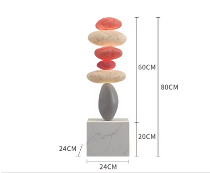 Home Decor Luxury Stones Fortune Turns Statue Living room Ornament Floor Sofas Decorative Art Nordic Housewarming Gifts