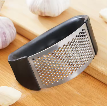 stainless Steel Garlic Press Crusher Manual Garlic Mincer Chopping Garlic Tool Fruit Vegetable Tools Kitchen Accessories Gadget